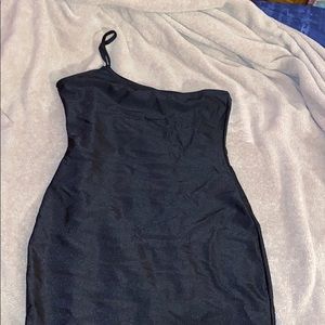 Charlotte Russe one strap black dress